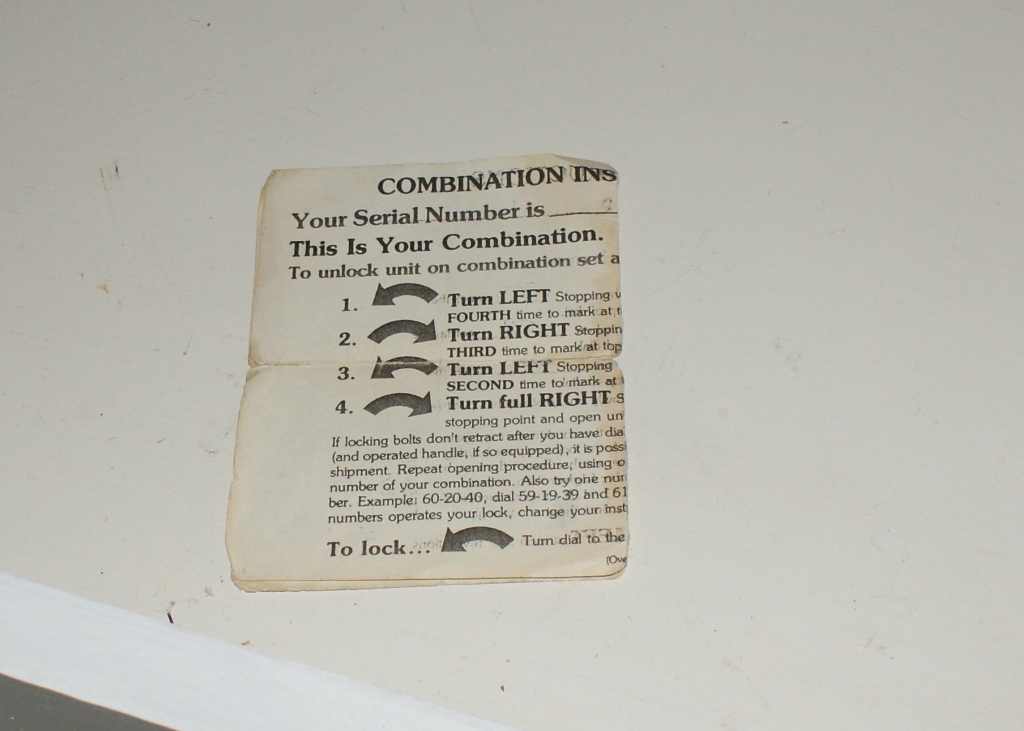 Vintage Meilink Wall Safe