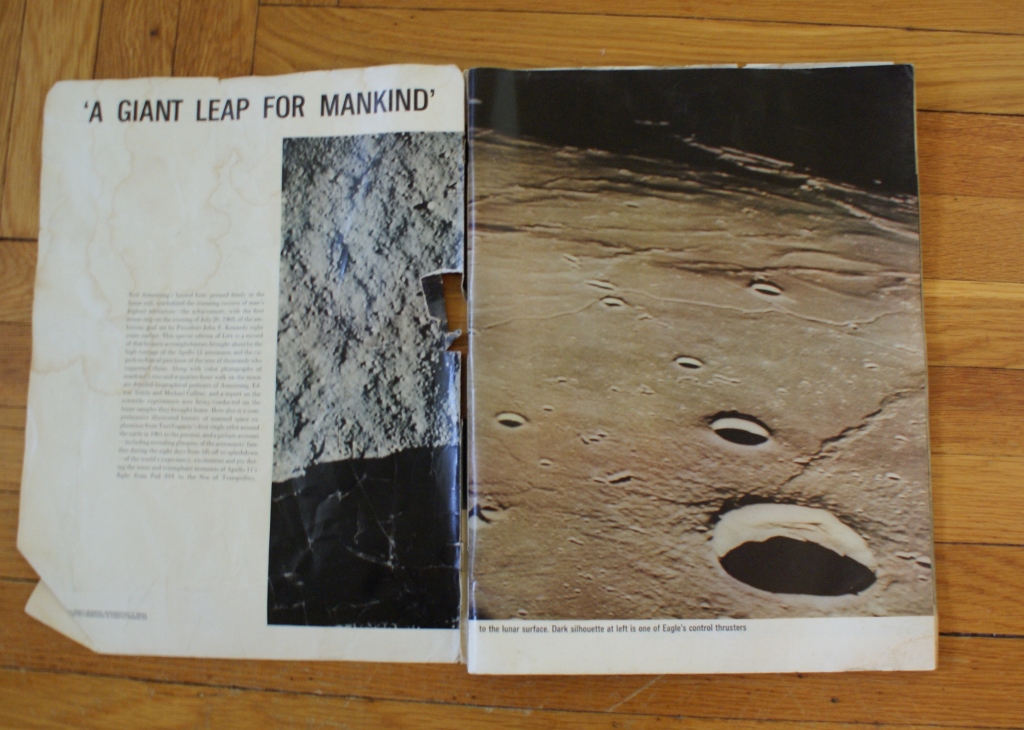 Life Magazine Moon Landing