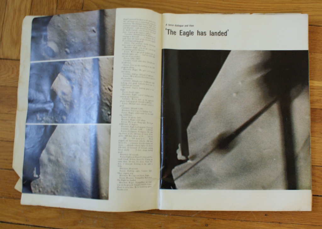 Life Magazine Moon Landing