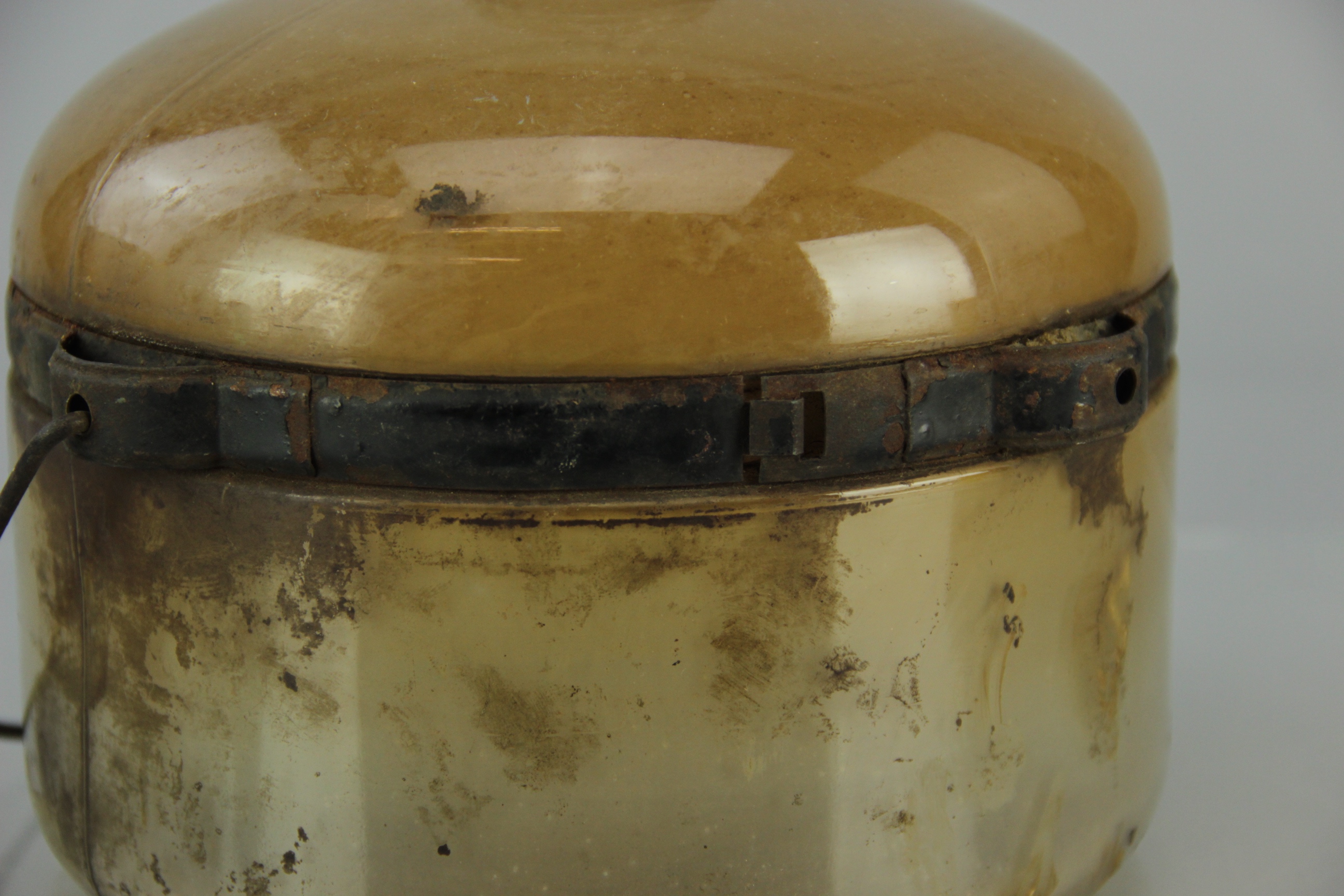 Vintage Kerosene Glass Refill Jar