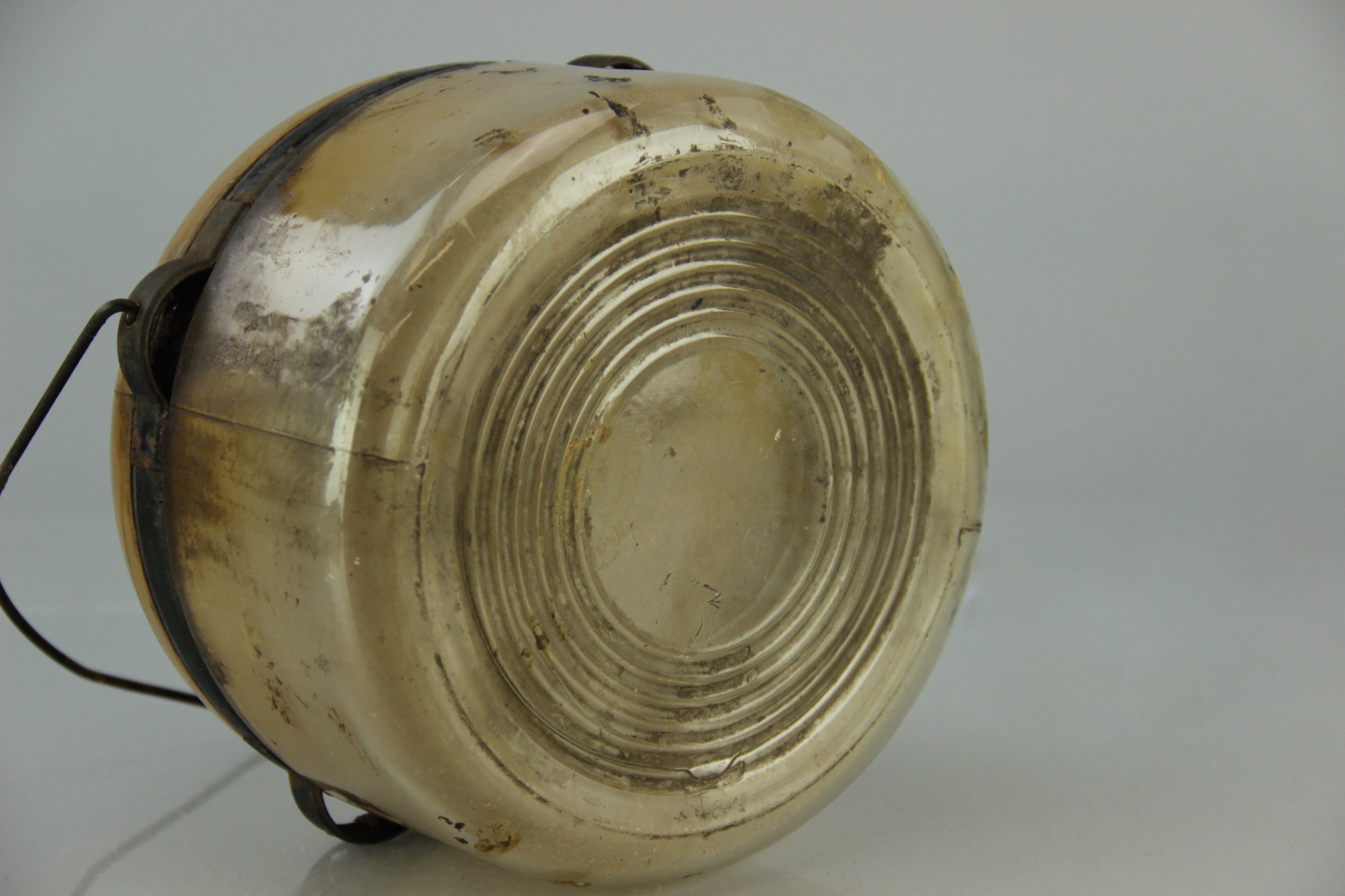 Vintage Kerosene Glass Refill Jar