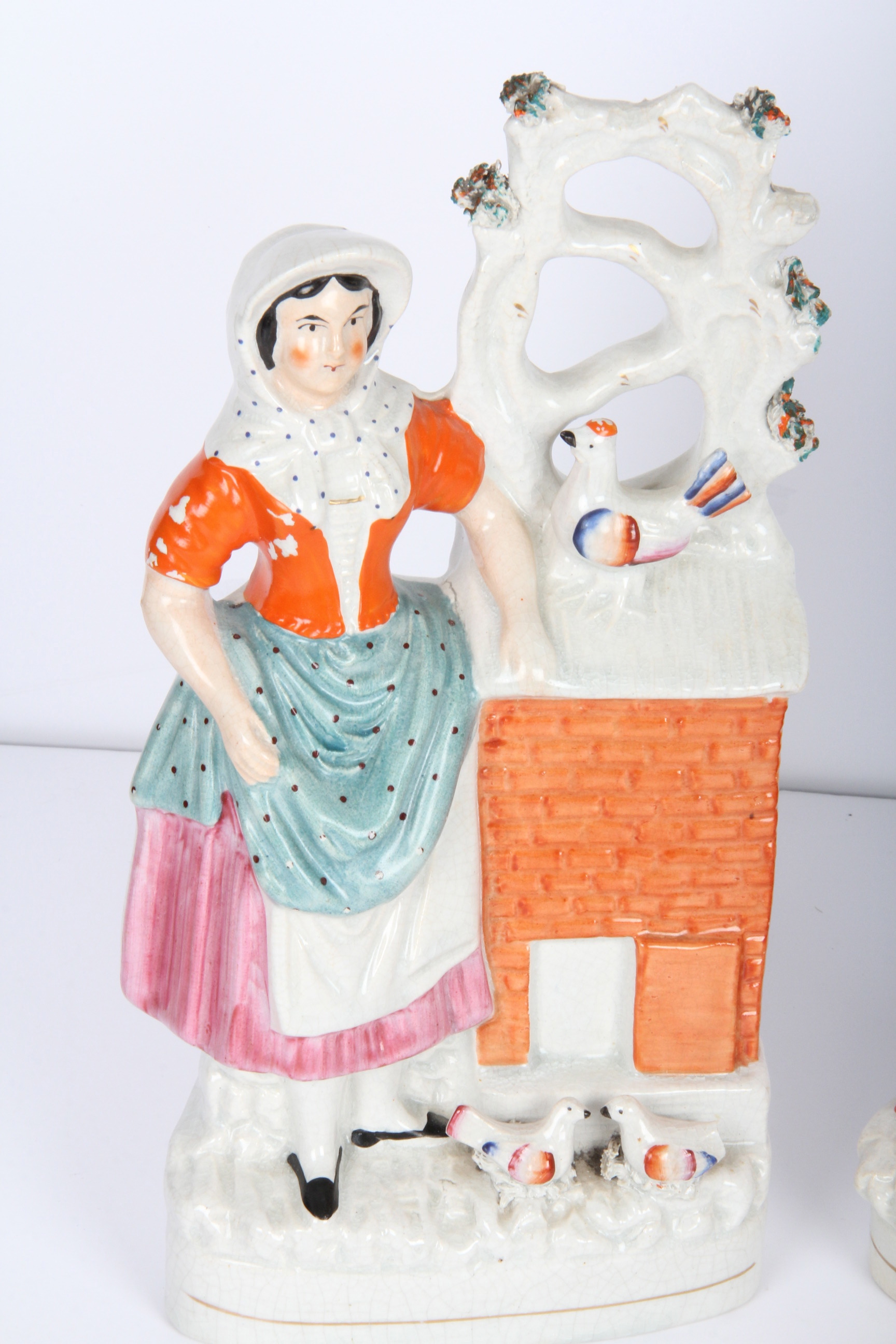 Pair of Staffordshire Scottish Figurines