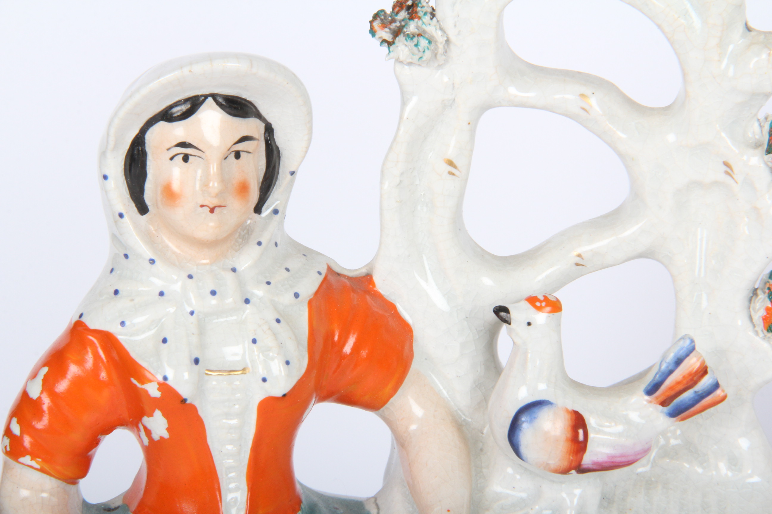 Pair of Staffordshire Scottish Figurines