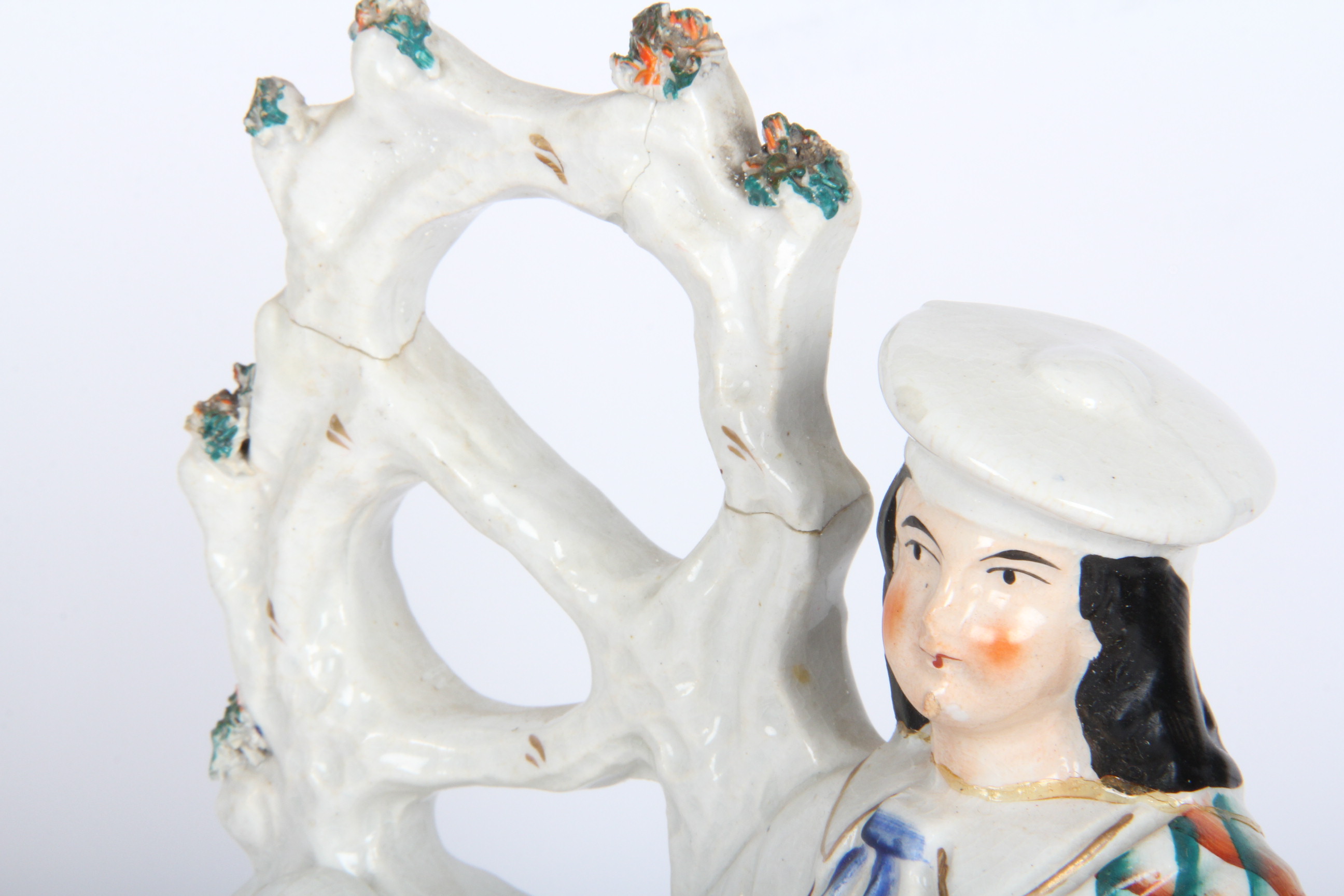 Pair of Staffordshire Scottish Figurines