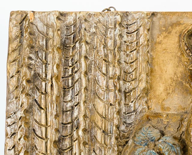 High Relief Plaster Wall Hanging Sculpture