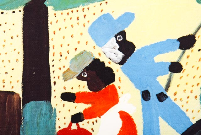 Signed Clementine Hunter 100th Birthday Print