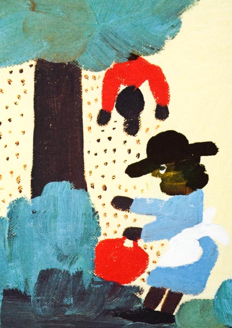 Signed Clementine Hunter 100th Birthday Print