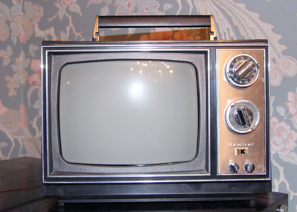 Vintage Eight Inch Television