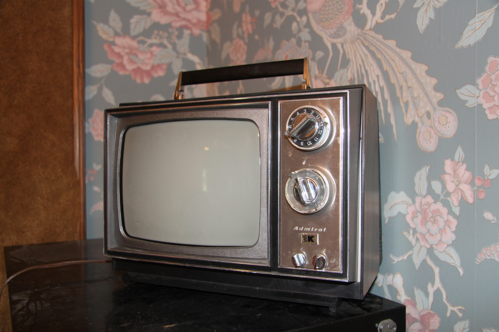 Vintage Eight Inch Television
