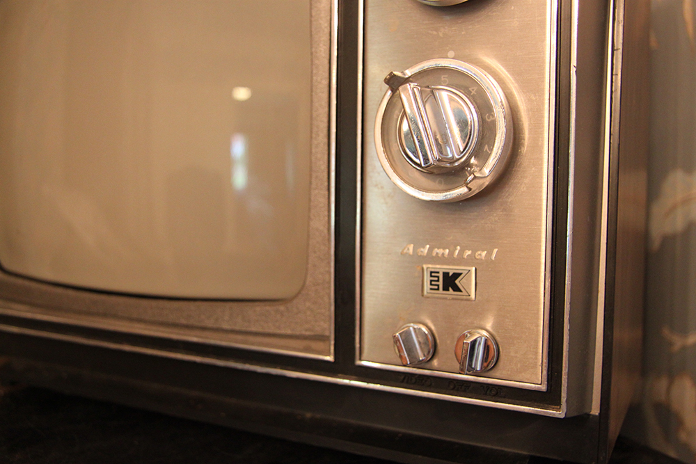 Vintage Eight Inch Television