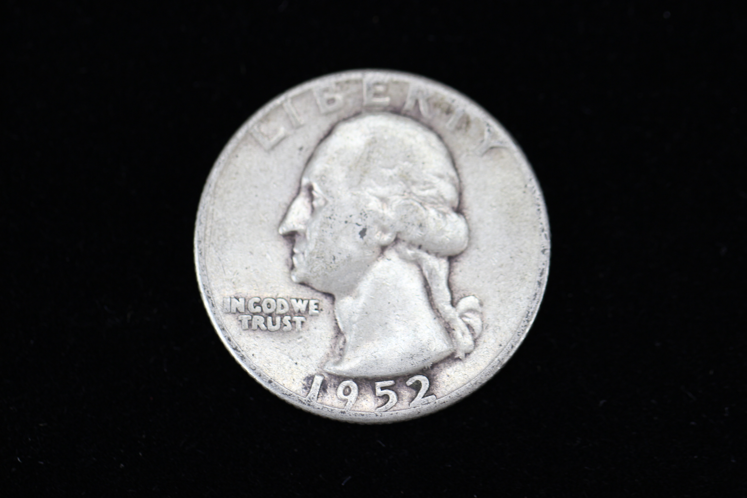 Vintage Silver Quarters from 1950s