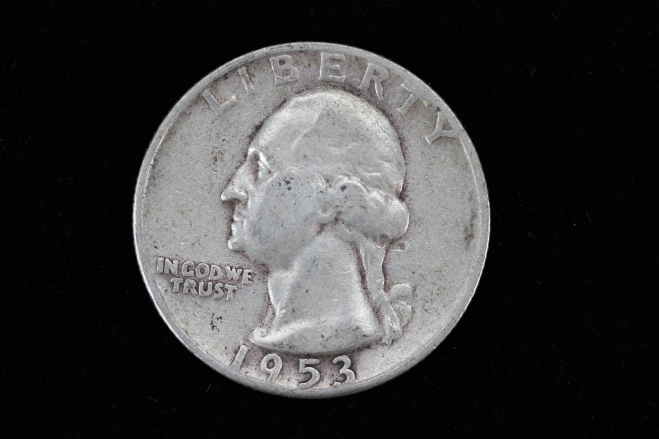 Vintage Silver Quarters from 1950s