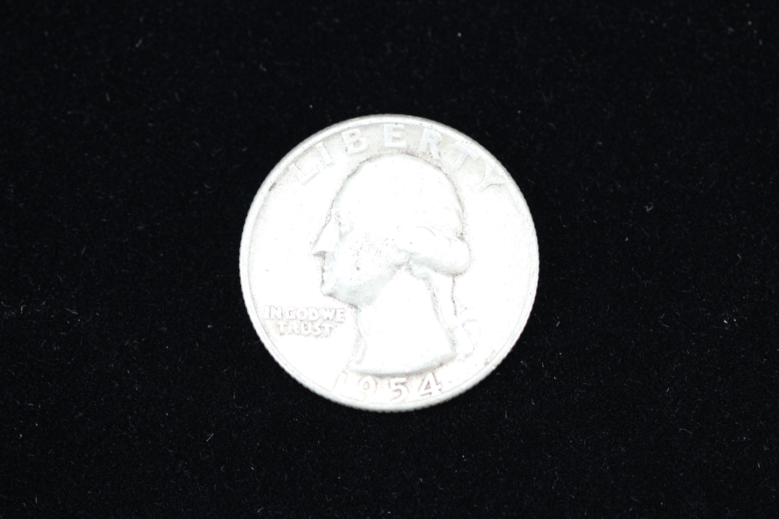 Vintage Silver Quarters from 1950s