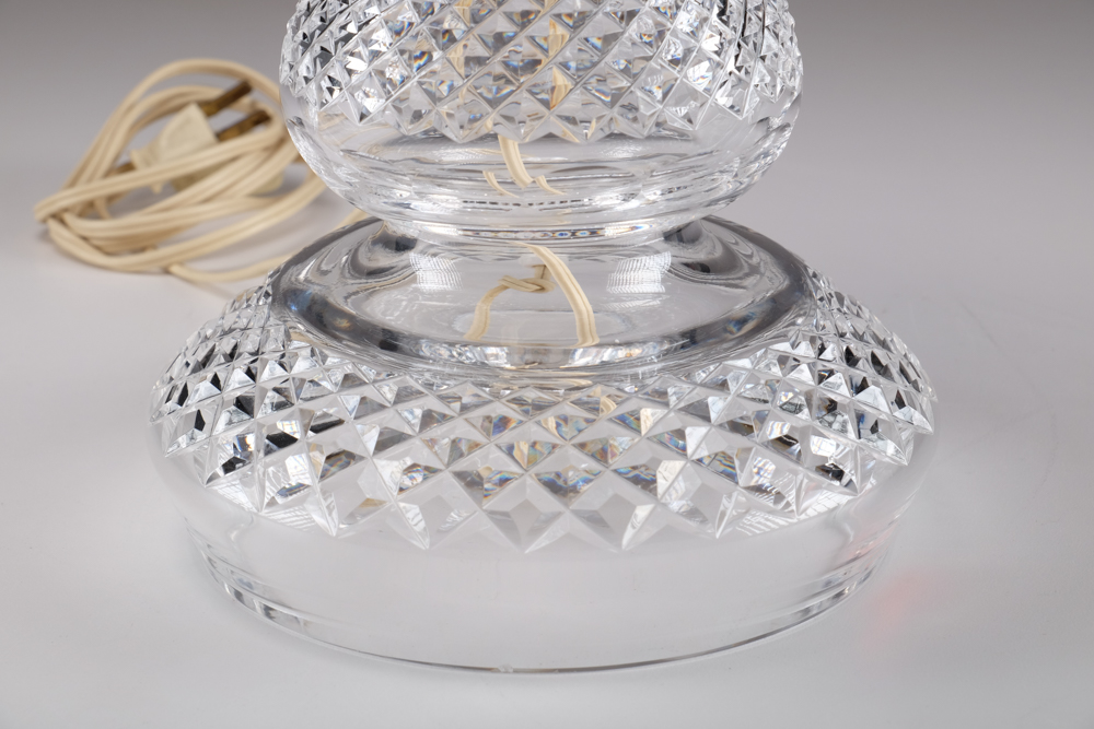 Vintage Waterford Crystal Lamp