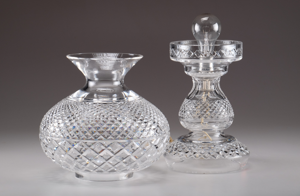 Vintage Waterford Crystal Lamp