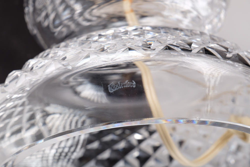 Vintage Waterford Crystal Lamp