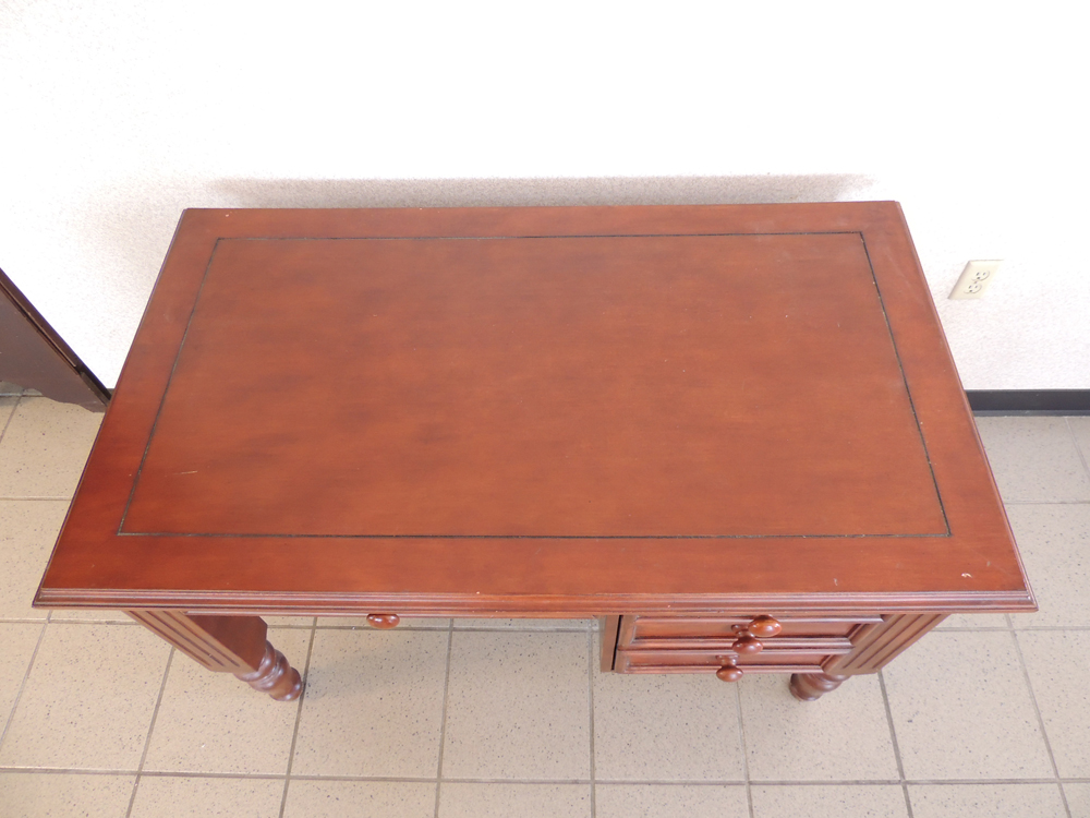 Ballard Designs Wooden Computer Desk with Hutch