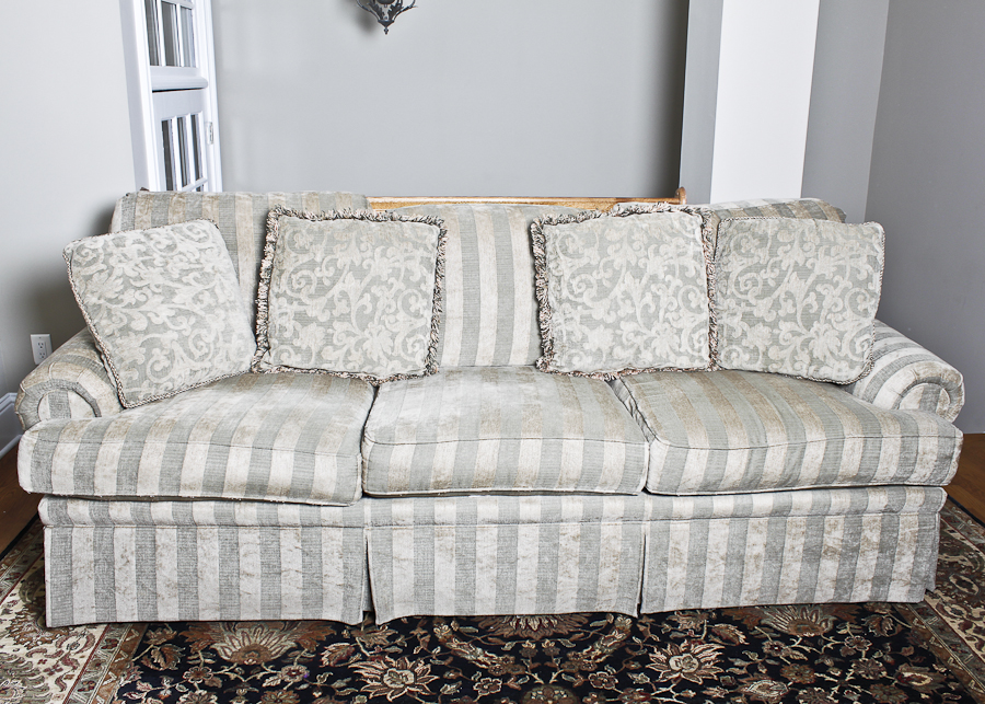 Sage Green Sofa by Huntington House