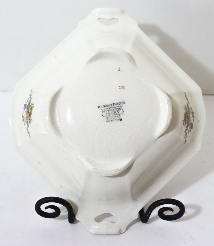 W.H. Grindley C England Serving Bowl