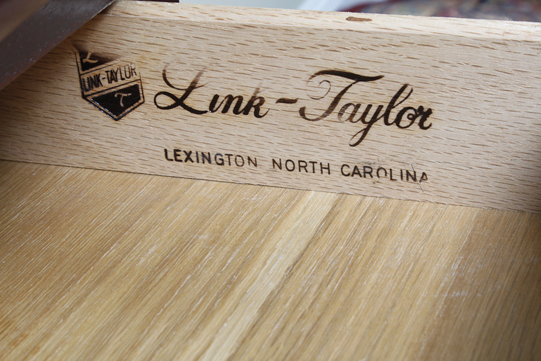 Link-Taylor Mahogany Chippendale Style Nightstand