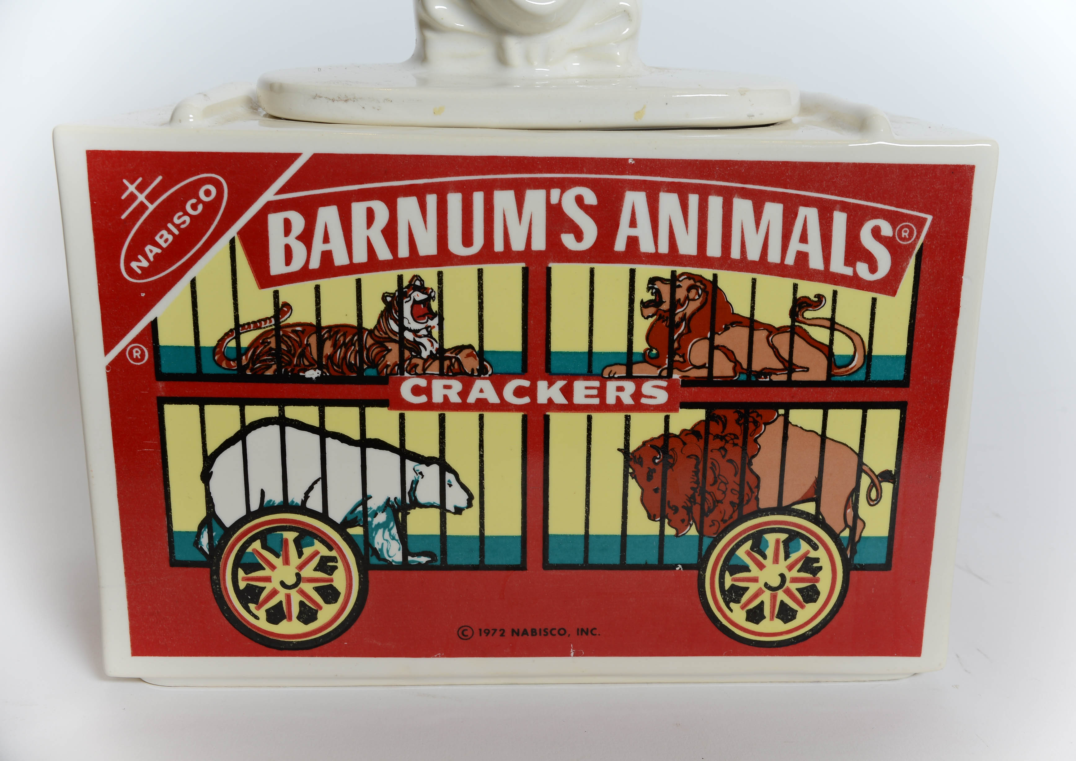 Original Barnum's Animal Cracker Cookie Jar EBTH