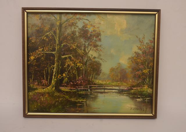 Original Oil on Canvas by H. Kerver