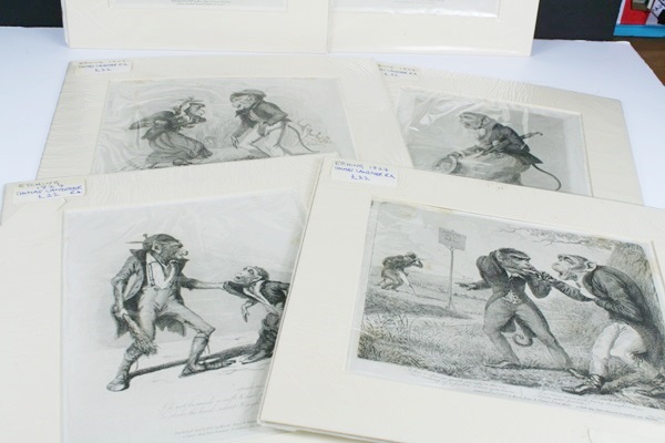 Six Thomas Landseer Etchings