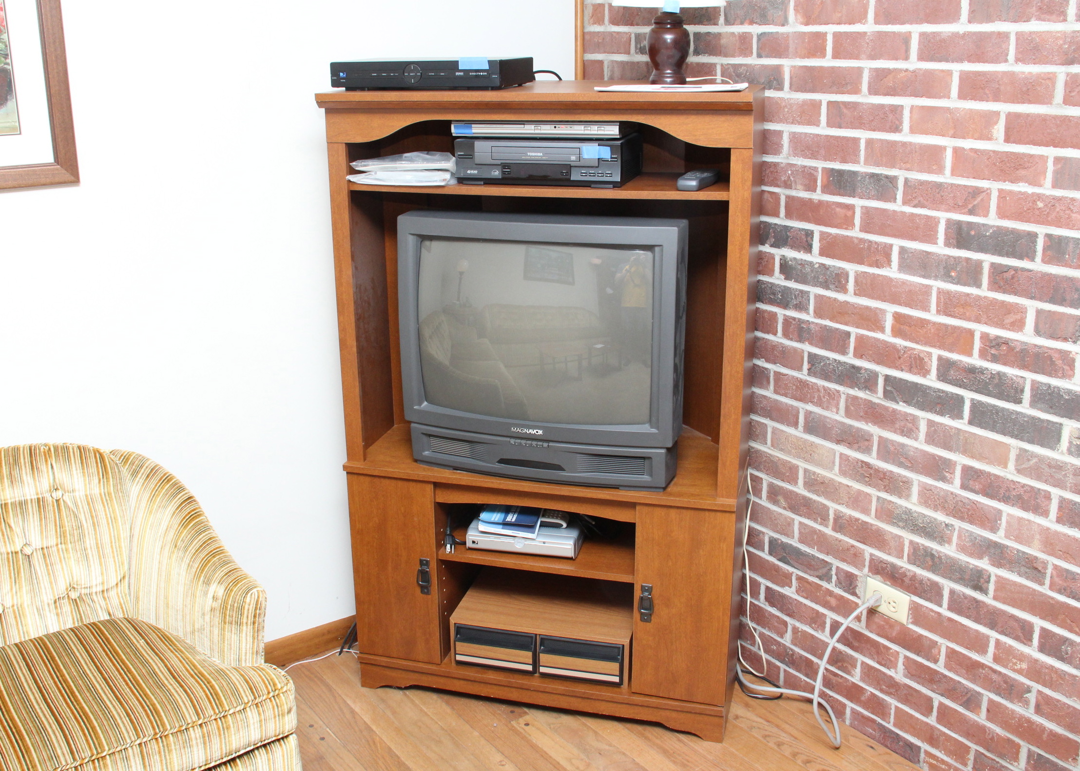 Corner Entertainment Center