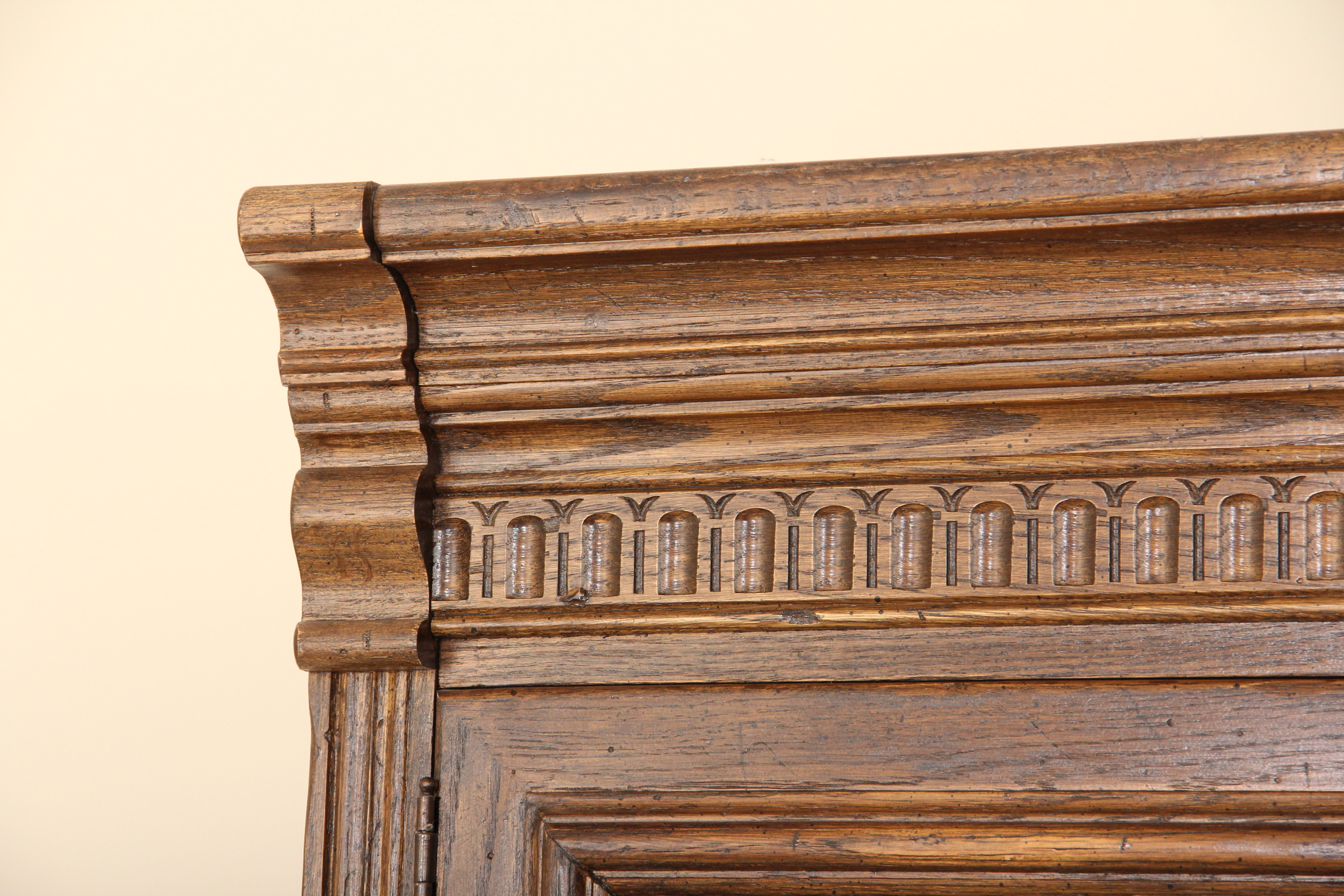 Pair of Oak China Cabinets