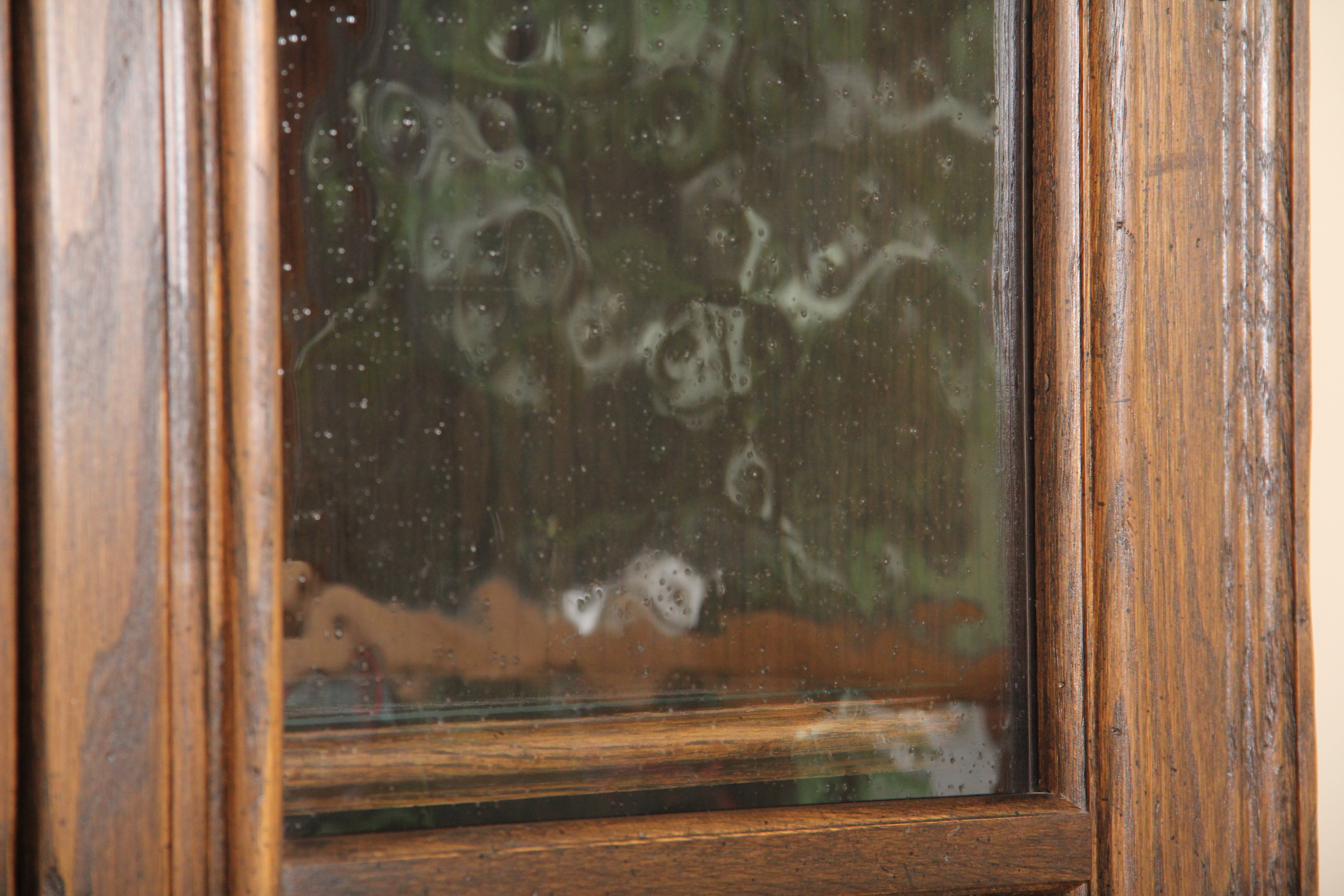 Pair of Oak China Cabinets