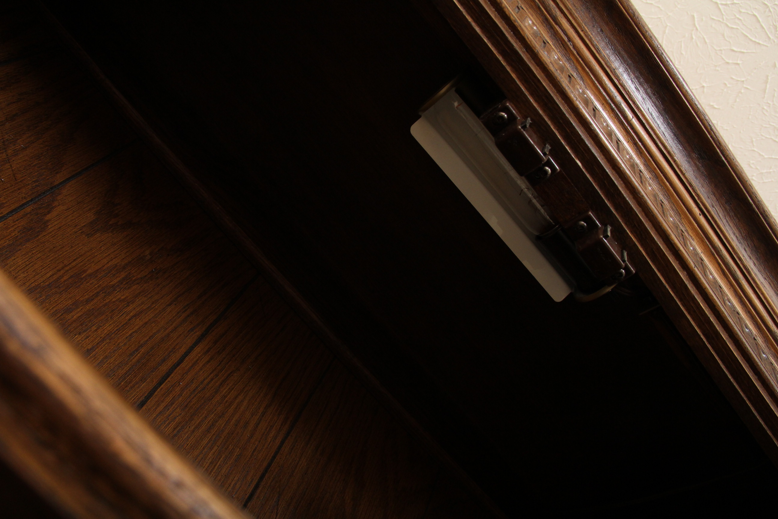 Pair of Oak China Cabinets