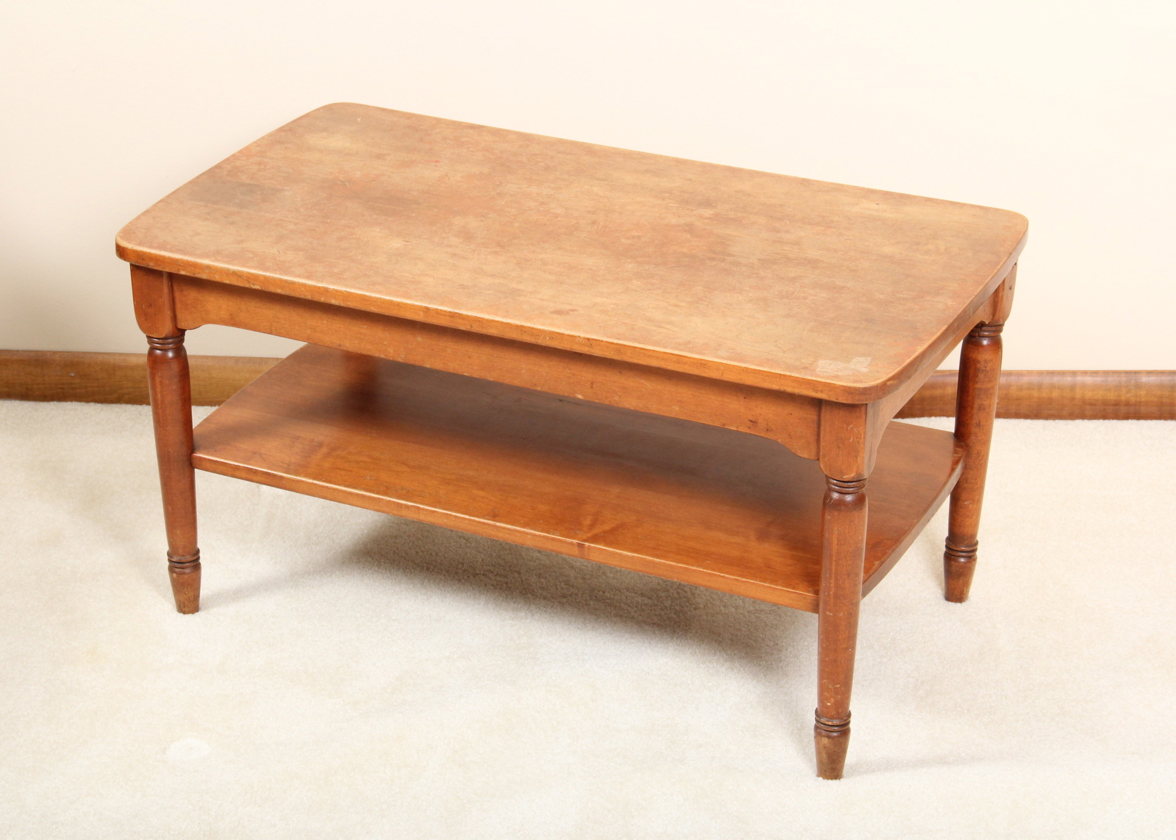 Vintage Maple Coffee Table