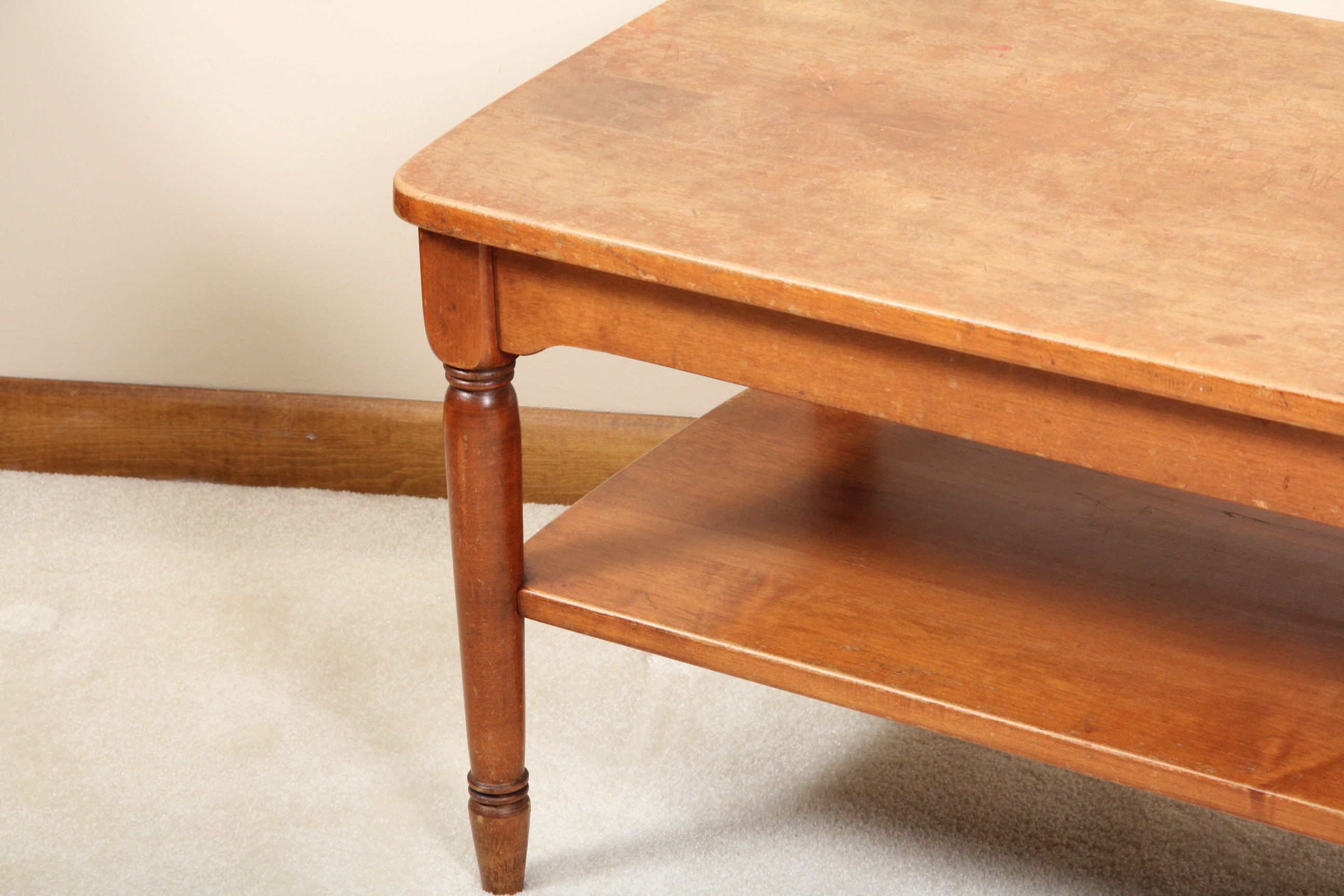 Vintage Maple Coffee Table