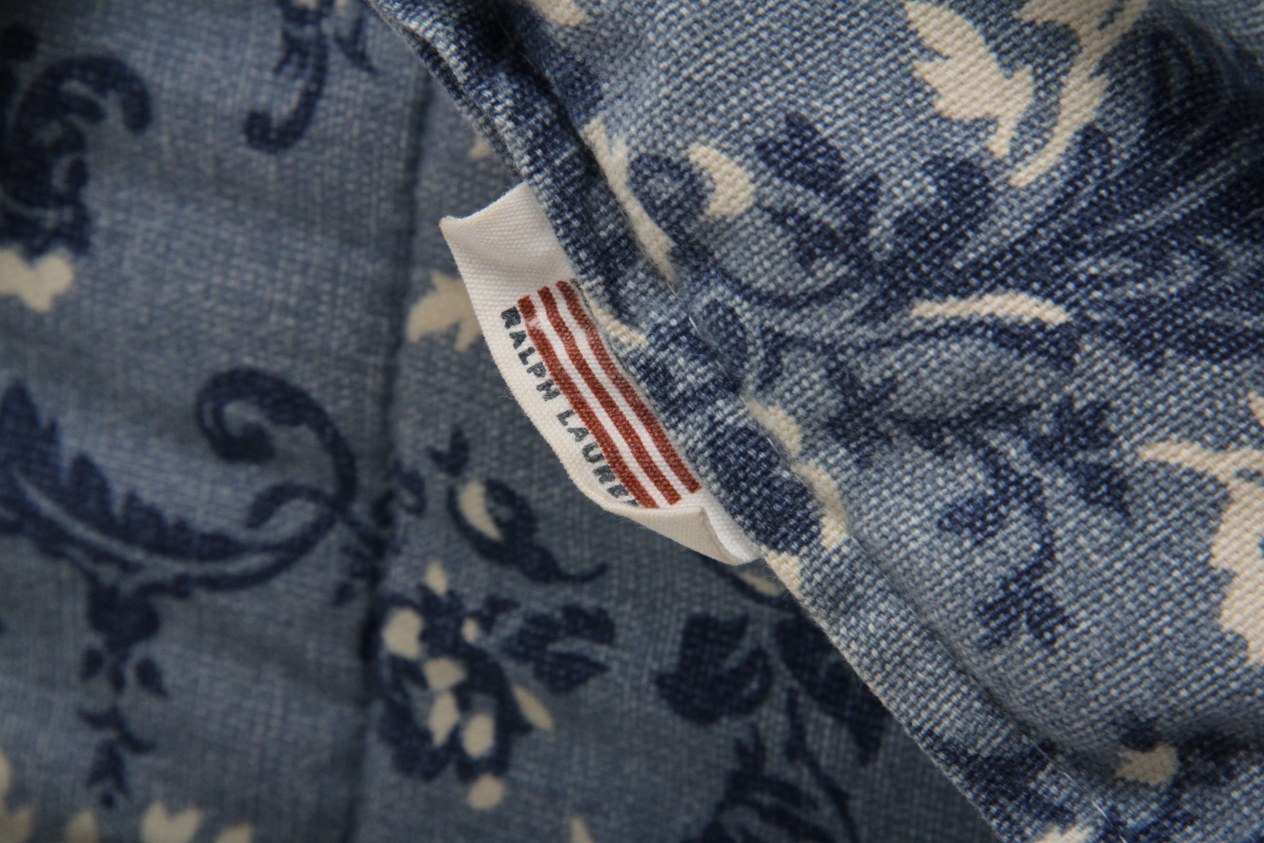 Ralph Lauren Blue and White Bedding