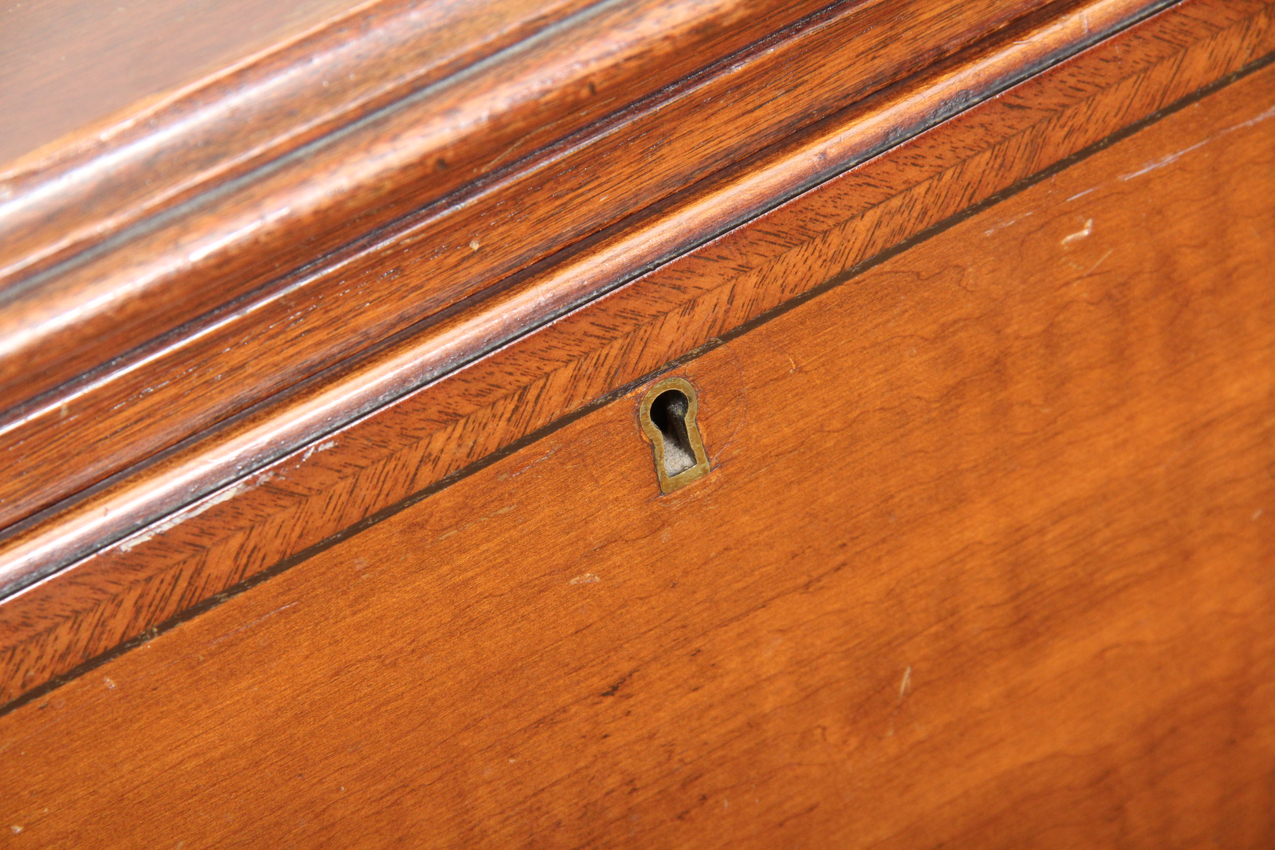 Three-Drawer Dresser with Inlay
