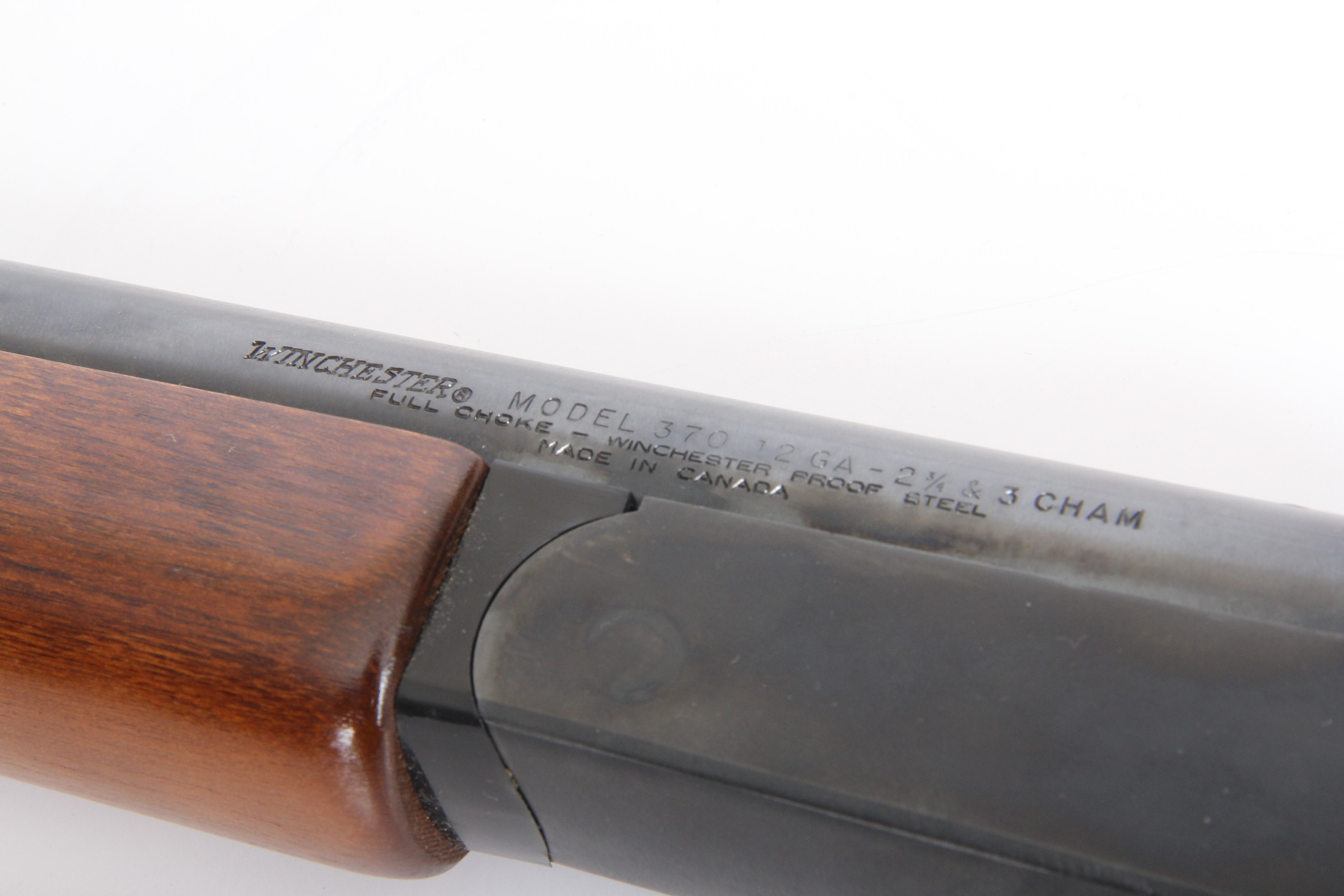 Winchester 370 Shotgun, Case and Cleaning Supplies