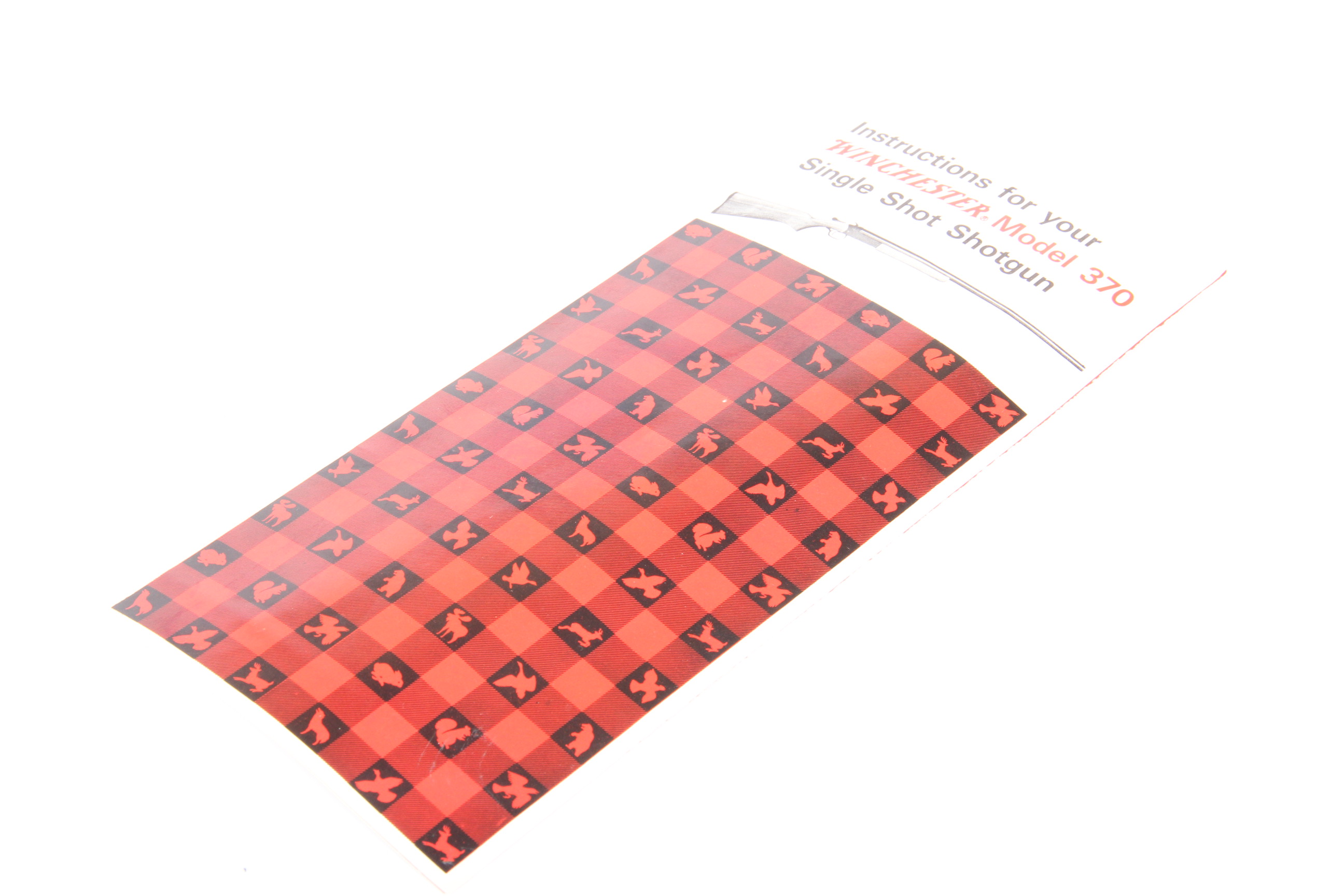 Winchester 370 Shotgun, Case and Cleaning Supplies