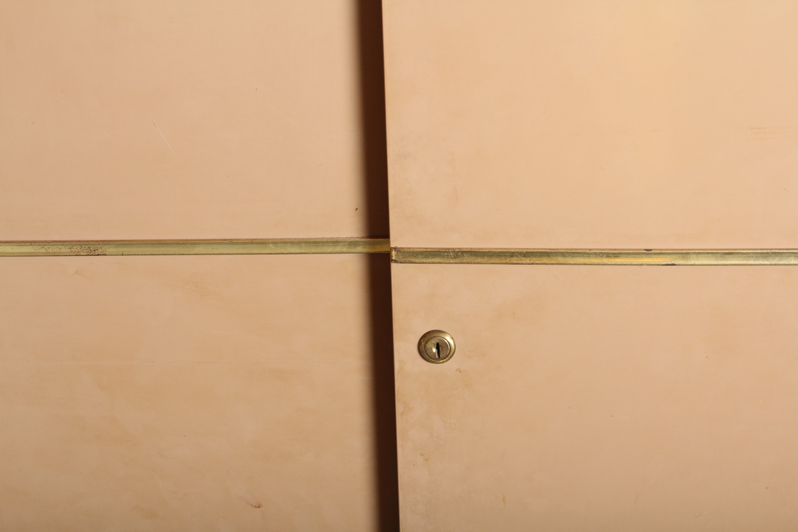 Metal Wardrobe with Sliding Doors