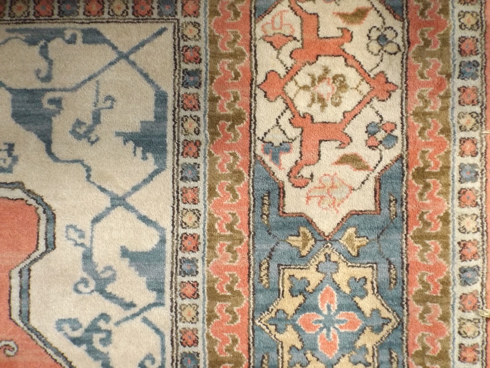 Older Karastan "Williamsburg Collection" Turkish Bergama Wool Rug