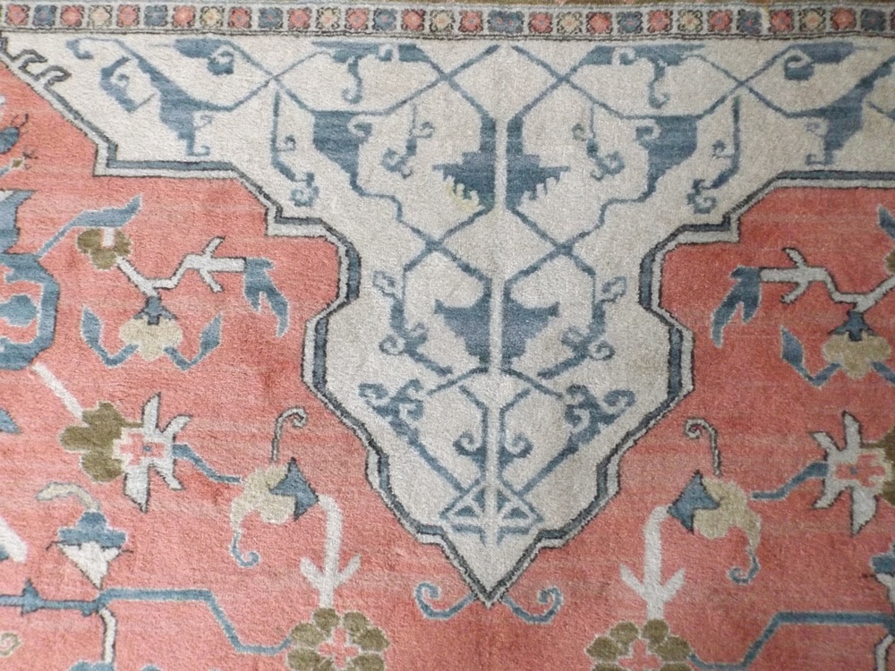 Older Karastan "Williamsburg Collection" Turkish Bergama Wool Rug