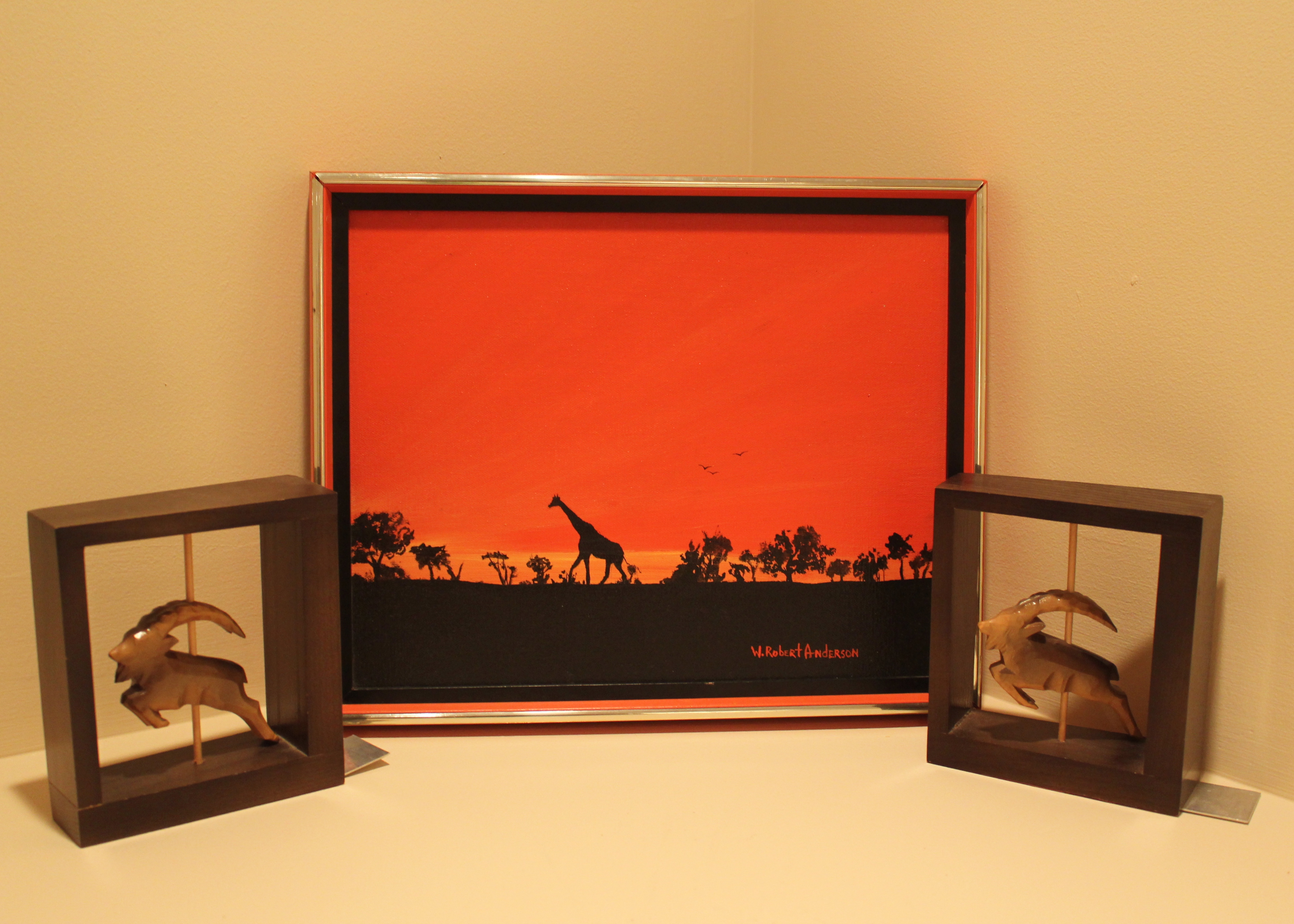 A Collection of African Themed Art Decor