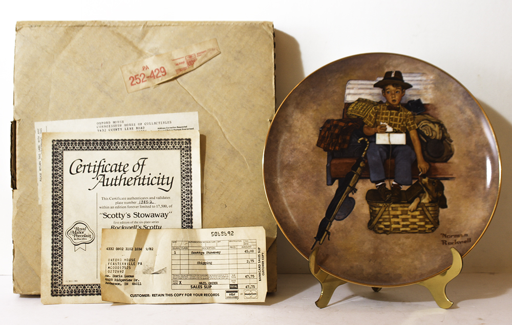 Vintage L.E. Collector Plates