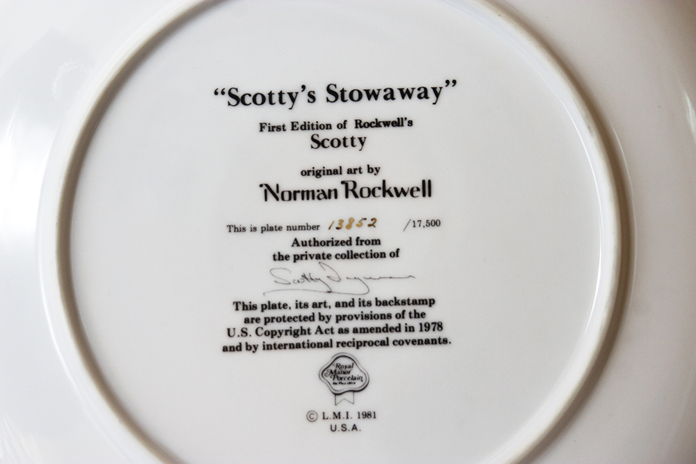 Vintage L.E. Collector Plates