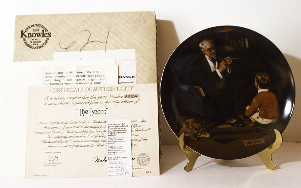 Vintage L.E. Collector Plates