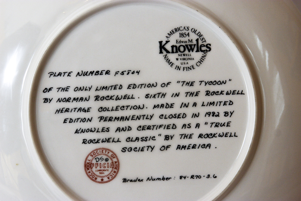 Vintage L.E. Collector Plates