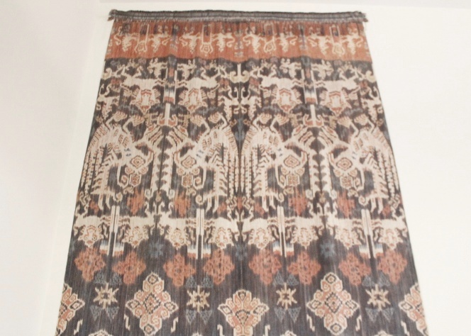Large Indonesian Batik Wall Hanging, Circa 1800s