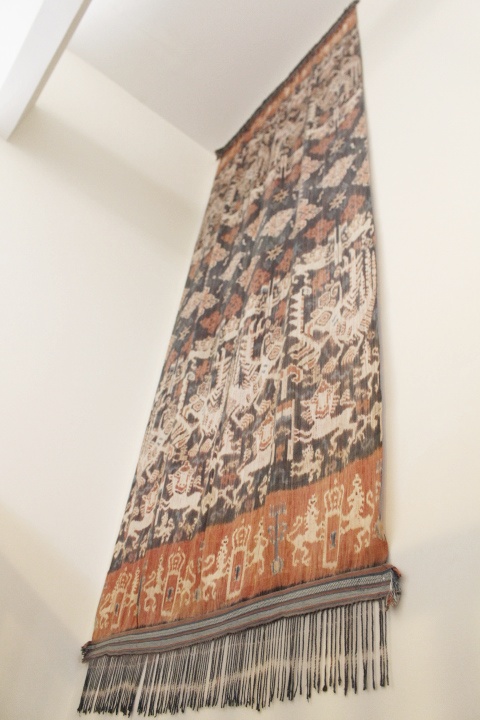 Large Indonesian Batik Wall Hanging, Circa 1800s