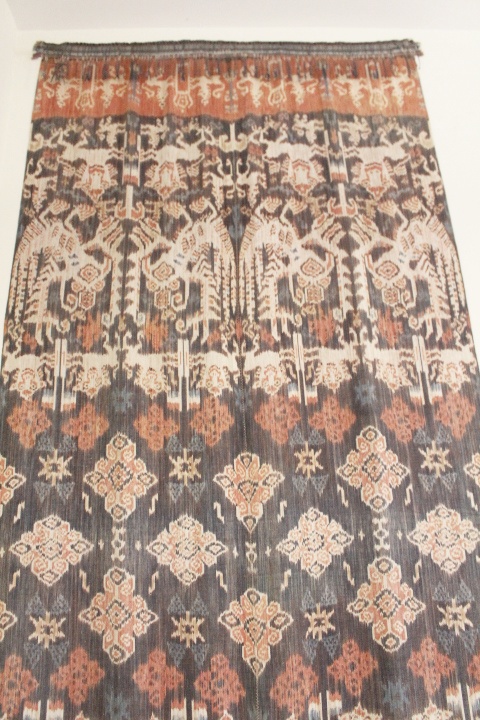 Large Indonesian Batik Wall Hanging, Circa 1800s