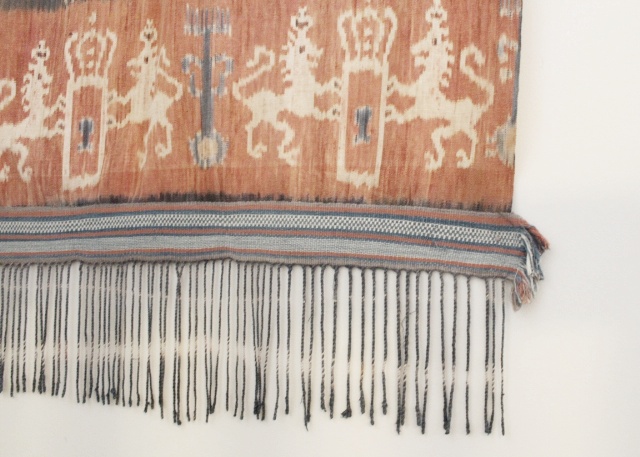 Large Indonesian Batik Wall Hanging, Circa 1800s