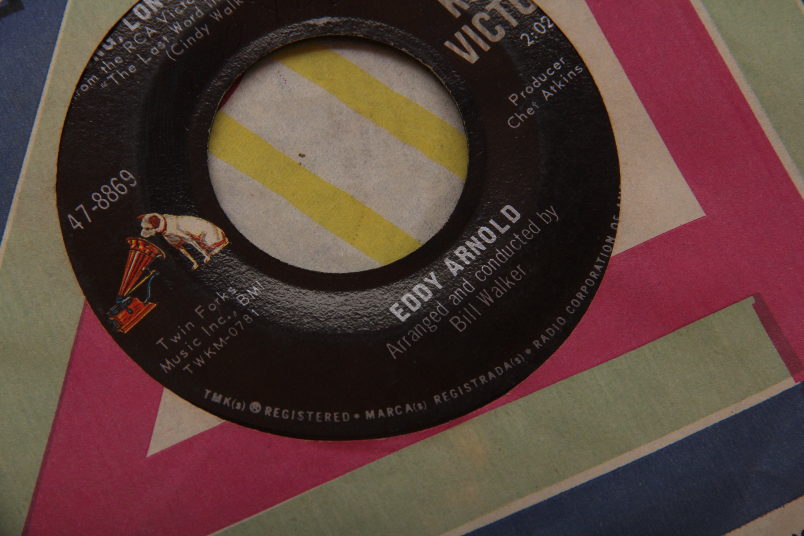 Children's 45 RPM Records in Case